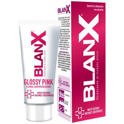 BlanX Pro Glossy Pink, bělicí zubní pasta, 75 ml