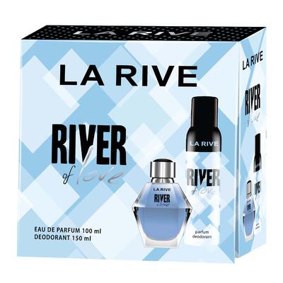 LA RIVE RIVER OF LOVE, set edp 100ml + deo 150ml