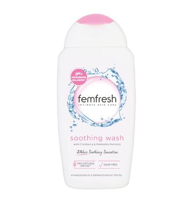 FEMFRESH Intimní mycí emulze Soothing 24h, 250 ml