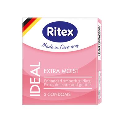 RITEX kondomy IDEAL - extra vlhčené 3ks;