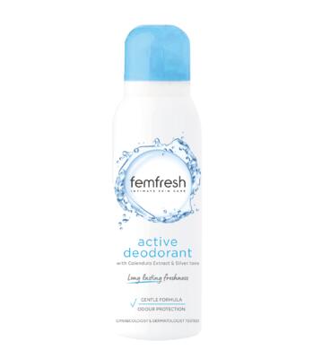 FEMFRESH Intimní deodorant Active, 125 ml