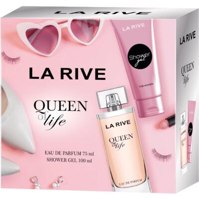 LA RIVE Queen of Life set, edp 75 ml + SG 100 ml