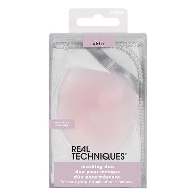 REAL TECHNIQUES Aplikátor na masku + bavlněný ručník - 1