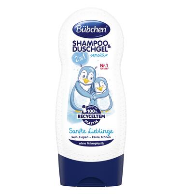 BÜBCHEN KIDS Šampon & sprchový gel 2v1 Sensitive 230 ml