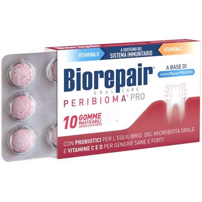 Biorepair Peribioma žvýkačky, 10 ks x 1,2 g
