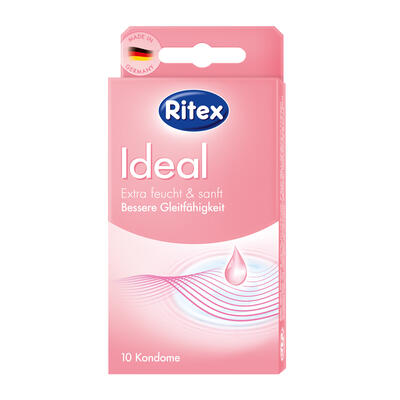 RITEX kondomy IDEAL - extra vlhčené 10ks;