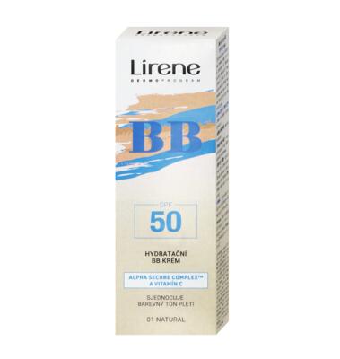 LIRENE BB krém 01 NATURAL, SPF 50, 30 ml - 1
