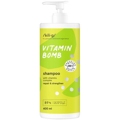 KILIG posilující šampon VITAMIN BOMB s vitamínovým komplexem
