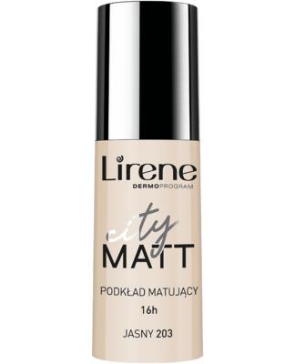 LIRENE City Matt matující tekutý make-up 203 Light, 30 ml - 1