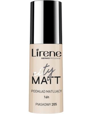 LIRENE City Matt matující tekutý make-up 205 Sand, 30 ml - 1