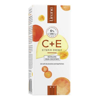LIRENE Vitamin Energy C+E Revitalizující krém-koncentrát, 50 ml - 1