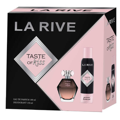 LA RIVE Taste of kiss, set edp 100ml + deo 150ml;