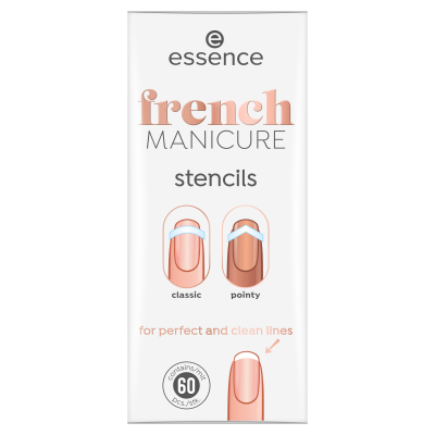 essence šablony na nehty FRENCH manicure 01