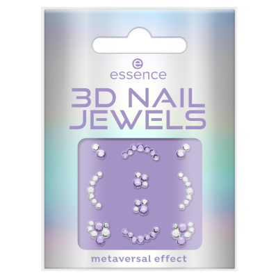 essence nálepky na nehty 3D jewels 01