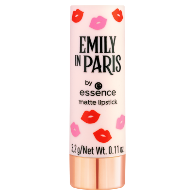 essence EMILY IN PARIS by essence matná rtěnka 01 - 2