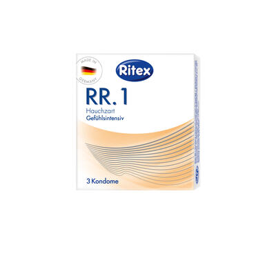 RITEX kondomy RR.1 - intenzivní prožitek 3ks; - 2