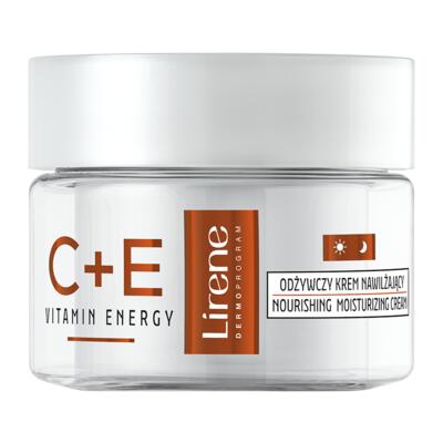 LIRENE Vitamin Energy C+E Hluboce hydratační a vyživující krém, 50 ml - 2